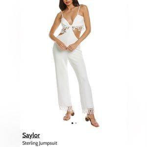 White Saylor jumpsuit